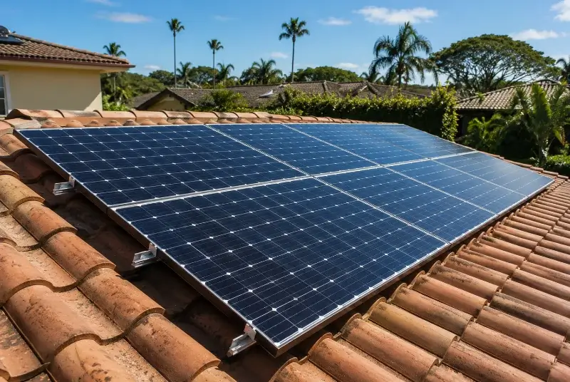 Installation de panneaux solaires à Haulchin